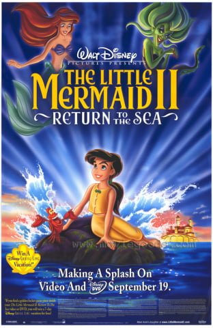 ดูหนังออนไลน์ฟรี The Little Mermaid II : Return To The Sea (2000) เงือกน้อยผจญภัย 2 ตอนวิมานรักใต้สมุทร